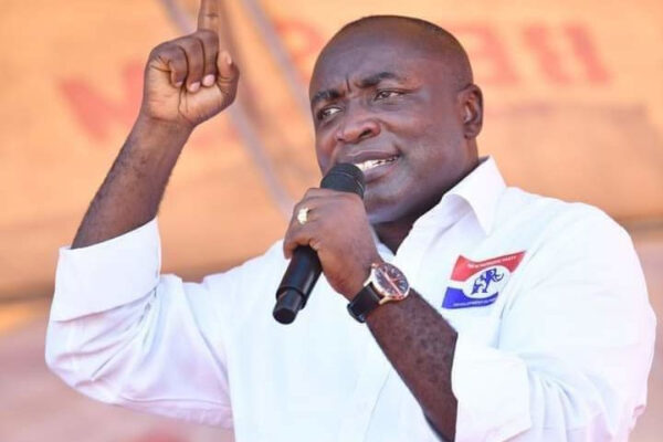 Kwabena Agyei Agyapong addressing supporters ahead of the NPP flagbearer election scheduled for January 31, 2026.