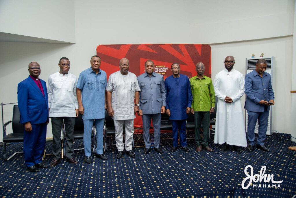 National Cathedral debate as church leaders visit John Mahama amid public criticism