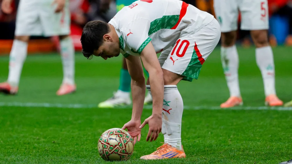 Odehyie Media Images
Morocco’s Brahim Díaz missed a crucial stoppage-time penalty in the AFCON 2026 final, allowing the match to go into extra time.