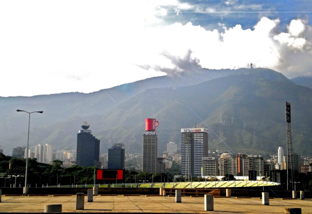“Wide view of Caracas, capital city of Venezuela”