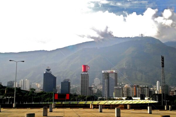 “Wide view of Caracas, capital city of Venezuela”